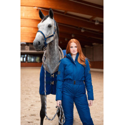 Cobertor secante polar Delémont Horze Azul Ártico