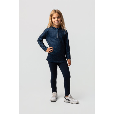 Camiseta de treino infantil Pegasus Horze Mirtilo Azul