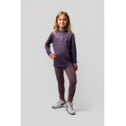 Camiseta de treino infantil Pegasus Horze Sílex Cinzento