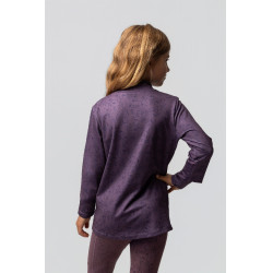 Camiseta de treino infantil Pegasus Horze Sílex Cinzento