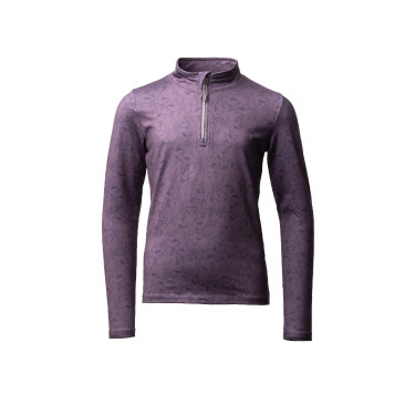 Camiseta de treino infantil Pegasus Horze Sílex Cinzento