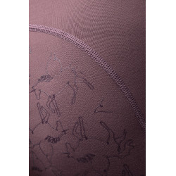 Legging Horze Dea infantil térmico com grip completo Sílex Cinzento