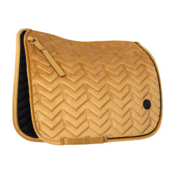 Tapete de doma Horze Delémont Marrom dourado Castanho Tapete de doma Horze Delémont Marrom dourado Castanho