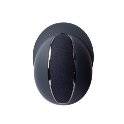 Capacete Metálico Brilhante Monarch II Horze Azul escuro
