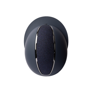 Capacete Metálico Brilhante Monarch II Horze Azul escuro