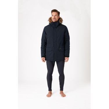 Parka de inverno masculina Garren B Vertigo Azul-marinho escuro