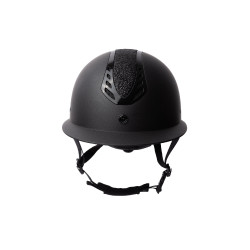 Capacete de equitação Horze Celeste Preto / preto Capacete de equitação Horze Celeste Preto / preto