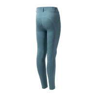 Leggings de equitação infantil Horze Dea Azul Ártico Leggings de equitação infantil Horze Dea Azul Ártico