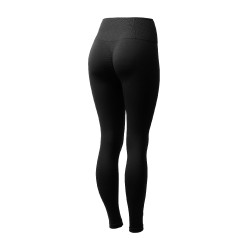 Collants Scrunch Horze Nessa full grip sem costuras Preto