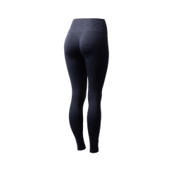 Collants Scrunch Horze Nessa full grip sem costuras Abertura Azul-marinho
