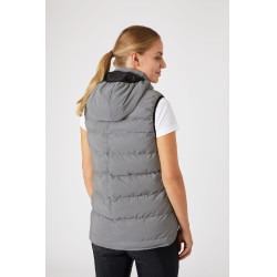 Colete acolchoado refletivo sem mangas Horze feminino Prata refletivo Colete acolchoado refletivo sem mangas Horze feminino Prata refletivo