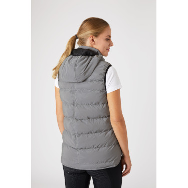 Colete acolchoado refletivo sem mangas Horze feminino Prata refletivo Colete acolchoado refletivo sem mangas Horze feminino Prata refletivo