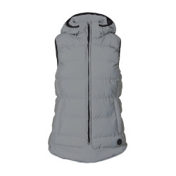 Colete acolchoado refletivo sem mangas Horze feminino Prata refletivo Colete acolchoado refletivo sem mangas Horze feminino Prata refletivo