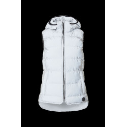Colete acolchoado refletivo sem mangas Horze feminino Prata refletivo Colete acolchoado refletivo sem mangas Horze feminino Prata refletivo