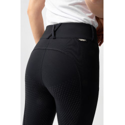 Calça Horze Grand Prix Pro com culote integral feminino Marinho escuro Azul