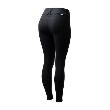 Calça Horze Grand Prix Pro com culote integral feminino Marinho escuro Azul
