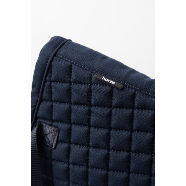 Almofada de sela Horze Exeter mista Marinho escuro Azul