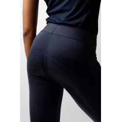 Legging de equitação Horze Maia com fundo completo feminino Abertura Azul-marinho Legging de equitação Horze Maia com fundo completo feminino Abertura Azul-marinho