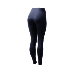 Legging de equitação Horze Maia com fundo completo feminino Abertura Azul-marinho Legging de equitação Horze Maia com fundo completo feminino Abertura Azul-marinho