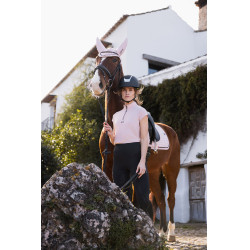 Camiseta de treino B Vertigo Joelle de manga curta para mulher Rosa sépia Camiseta de treino B Vertigo Joelle de manga curta para mulher Rosa sépia