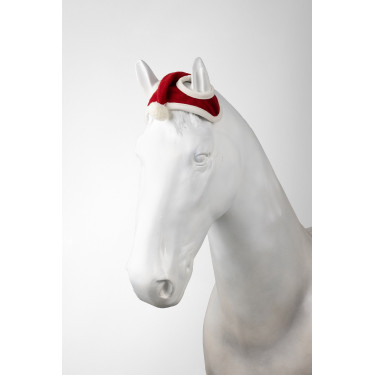 Gorro de Natal Horze para cavalo Vermelho escuro