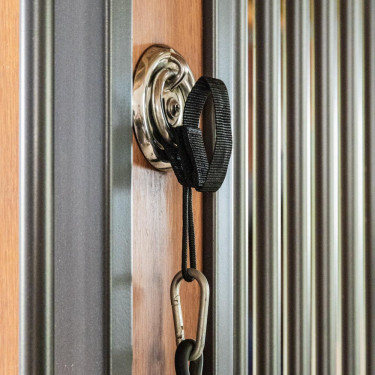 Fivela de segurança Grooming Deluxe Preto Fivela de segurança Grooming Deluxe Preto