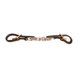 Corrente de hackamore Dy'on Castanho