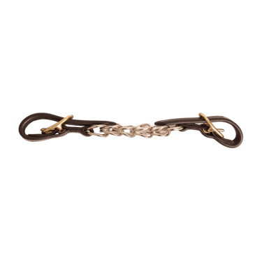 Corrente de hackamore Dy'on Castanho