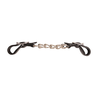 Corrente simples de hackamore Dy'on New English Preto Corrente simples de hackamore Dy'on New English Preto