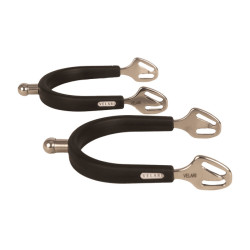 Esporas de bola em aço com borracha Velari Aço inoxidável