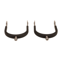 Esporas de bola em aço com borracha Velari Aço inoxidável