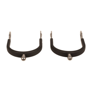 Esporas de bola em aço com borracha Velari Aço inoxidável