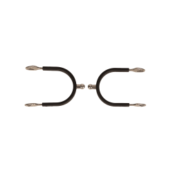 Esporas de bola em aço com borracha Velari Aço inoxidável Esporas de bola em aço com borracha Velari Aço inoxidável