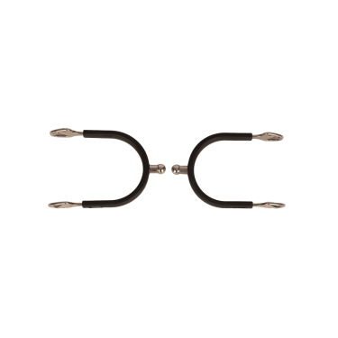 Esporas de bola em aço com borracha Velari Aço inoxidável Esporas de bola em aço com borracha Velari Aço inoxidável