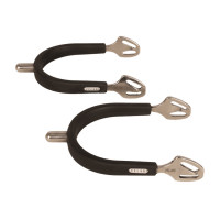 Esporas redondas de aço com borracha Velari Aço inoxidável