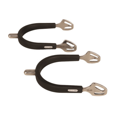 Esporas redondas de aço com borracha Velari Aço inoxidável