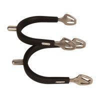 Esporas redondas de aço com borracha Velari Aço inoxidável