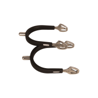 Esporas redondas de aço com borracha Velari Aço inoxidável