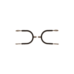 Esporas redondas de aço com borracha Velari Aço inoxidável Esporas redondas de aço com borracha Velari Aço inoxidável