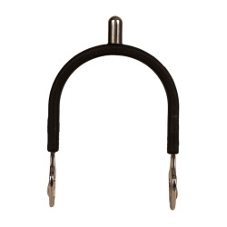 Esporas redondas de aço com borracha Velari Aço inoxidável