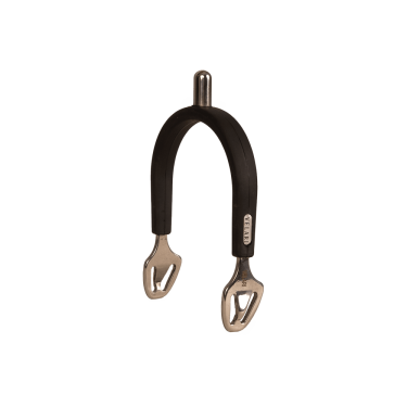 Esporas redondas de aço com borracha Velari Aço inoxidável Esporas redondas de aço com borracha Velari Aço inoxidável