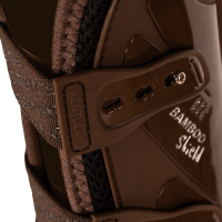 Guarnições dianteiras com proteção elástica do carpo Kentucky Castanho