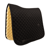 Manta de sela em pele de carneiro Skin Friendly Diamond Dressage Kentucky Preto