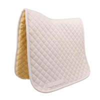 Manta de sela em pele de carneiro Skin Friendly Diamond Dressage Kentucky Branco