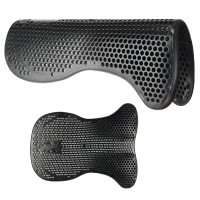 Amortecedor Tattini em gel, elevador, preto Preto Amortecedor Tattini em gel, elevador, preto Preto