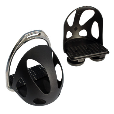 Gaiola Daslö para estribos Preto