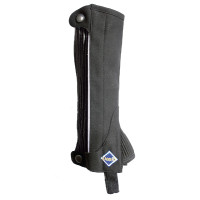 Mini-chaps Daslö Amara bicolores para criança Preto / cinza claro Mini-chaps Daslö Amara bicolores para criança Preto / cinza claro