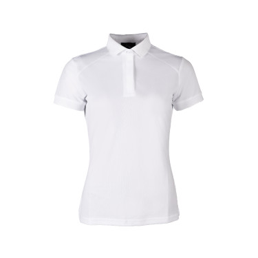 Polo feminino Catherine HKM Branco Polo feminino Catherine HKM Branco