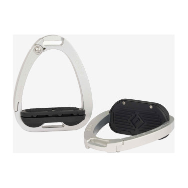 Estribos Júnior LeMieux Balance Alumínio Prata