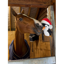 Brinquedo para cavalos LeMieux Pinguim Branco